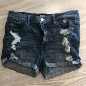 Express Jean shorts